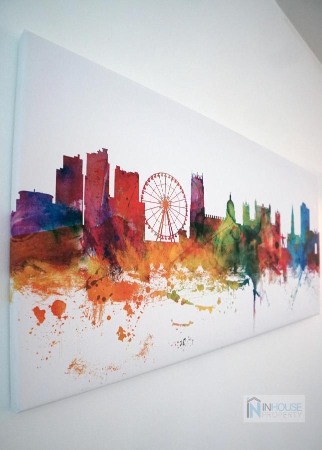 Modern City Centre Apartment Wifi Netflix นอตติงแฮม ภายนอก รูปภาพ